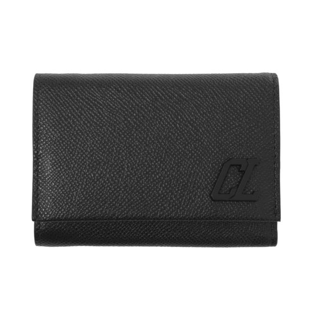 [あす着] クリスチャンルブタン Christian Louboutin 3つ折り財布 小銭入れ付き メンズ GROOVY TRI WALLET