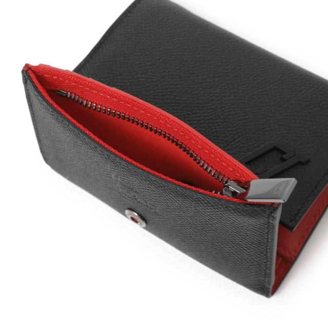 [あす着] クリスチャンルブタン Christian Louboutin 3つ折り財布 小銭入れ付き メンズ GROOVY TRI WALLET あす着] クリスチャンルブタン Christian Louboutin 3つ折り財布 小銭