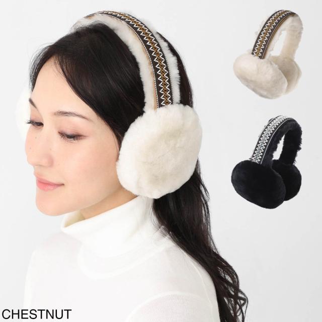[あす着] アグオーストラリア UGG Australia イヤーマフ レディース TASMAN SHEEPSKIN EARMUFF