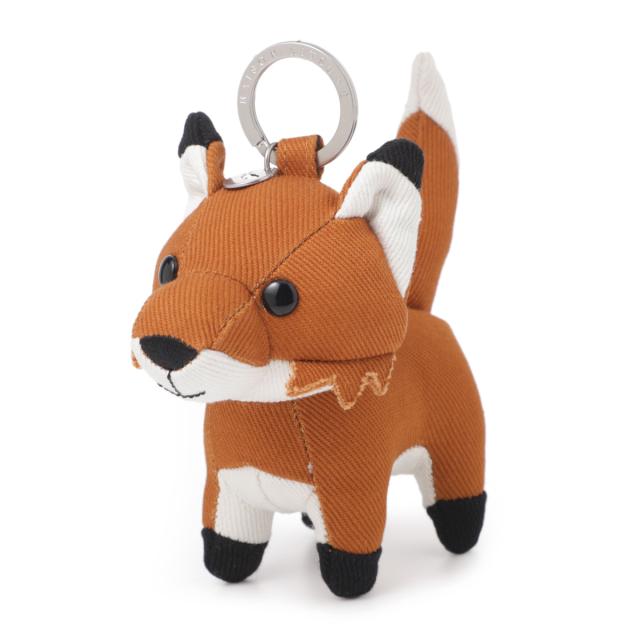 [あす着] メゾンキツネ MAISON KITSUNE キーチャーム メンズ FOX BAG CHARMの通販は