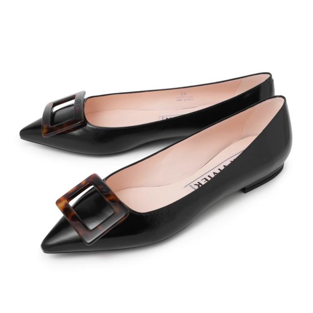 [あす着] ロジェヴィヴィエ ROGER VIVIER バレエシューズ フラットシューズ レディース