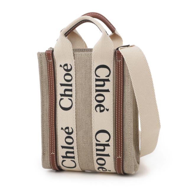クロエ Chloe トートバッグ 2WAY レディース WOODY NORTH SOUTH MINI_1