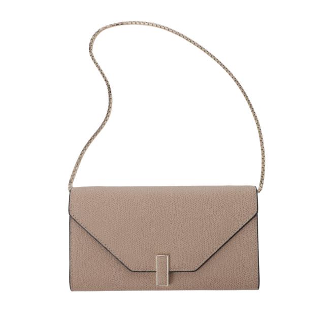 [あす着] ヴァレクストラ Valextra 長財布 小銭入れ付き チェーンウォレット レディース ISIDE イジィデ