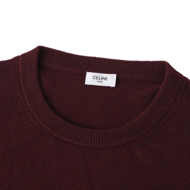 あす着] セリーヌ CELINE クルーネックニット メンズ