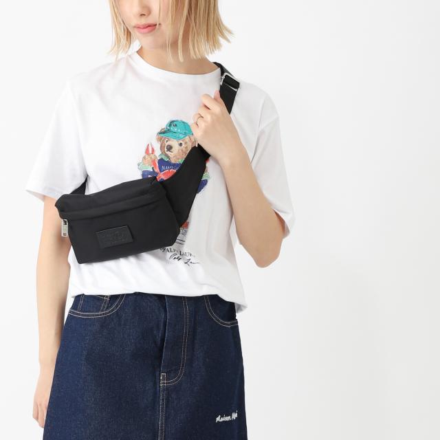 Maison Margiela ブラック ボディバッグメゾンマルジェラ