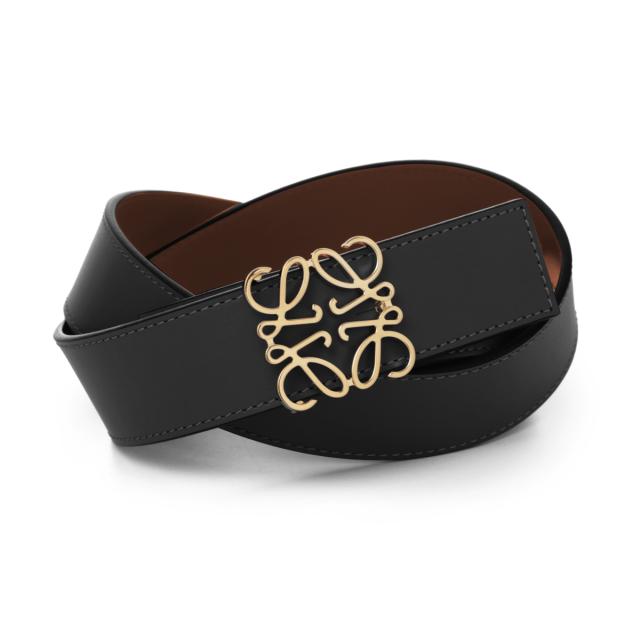[あす着] ロエベ LOEWE リバーシブルベルト メンズ REVERSIBLE ANAGRAM BELT 3.5CM
