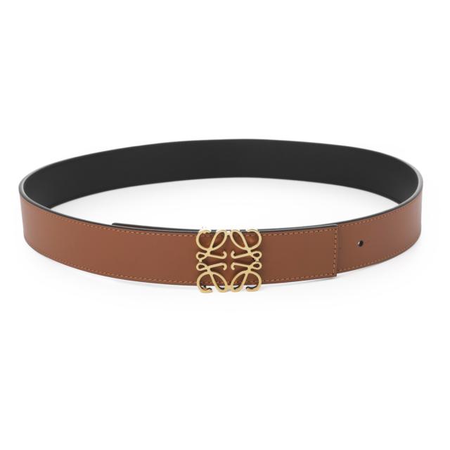 [あす着] ロエベ LOEWE リバーシブルベルト メンズ REVERSIBLE ANAGRAM BELT 3.5CM