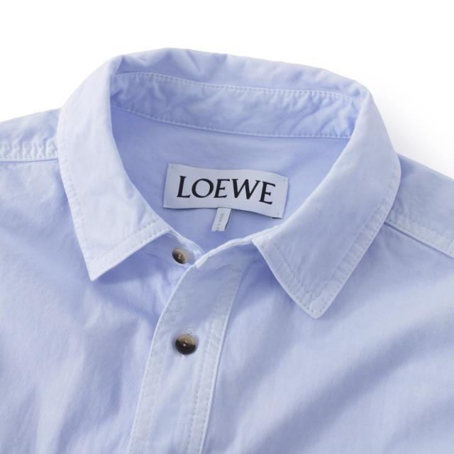 あす着] ロエベ LOEWE 長袖レギュラーカラーシャツ メンズ