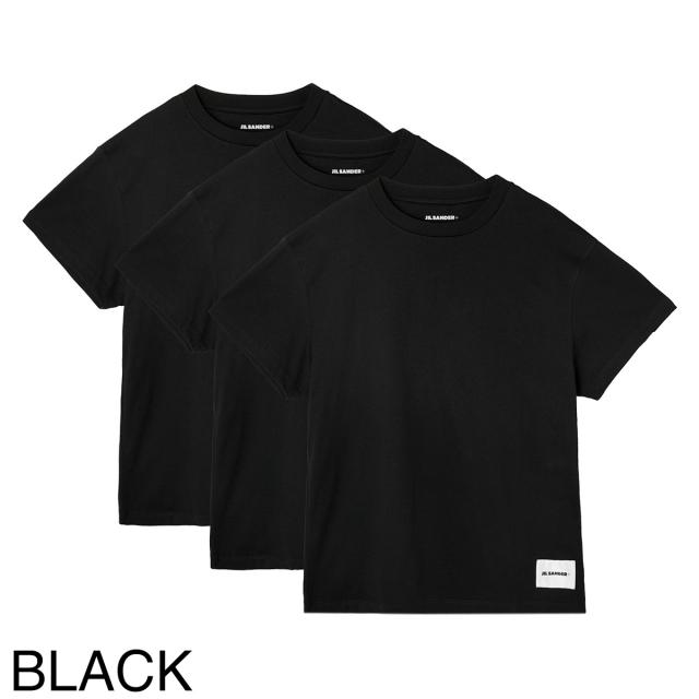 あす着] ジルサンダー JIL SANDER クルーネックTシャツ レディースの