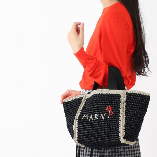 [あす着] マルニ MARNI トートバッグ 2WAY かごバッグ レディース SMALL SILLO