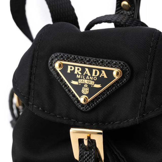 あす着] プラダ PRADA キーリング キーチャーム レディースの