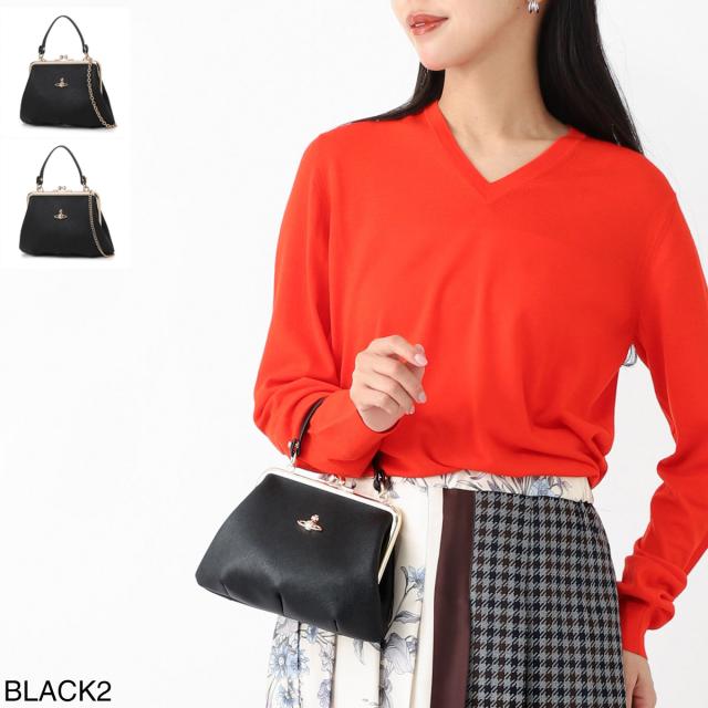 [あす着] ヴィヴィアンウエストウッド Vivienne Westwood ショルダーバッグ 2WAY がま口バッグ レディース GRANNY FRAME PURSEの通販は
