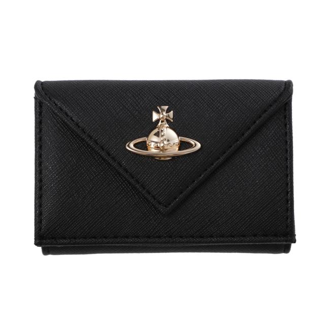 [あす着] ヴィヴィアンウエストウッド Vivienne Westwood 3つ折り財布 小銭入れ付き レディース ENVELOPE BILLFOLD WITH POCKET