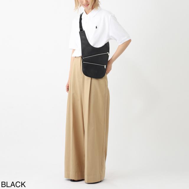 エムエム 6 メゾンマルジェラ MM6 Maison Margiela ショルダーバッグ レディース FLAT SADDLE MINI BAG_2