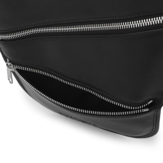 エムエム 6 メゾンマルジェラ MM6 Maison Margiela ショルダーバッグ レディース FLAT SADDLE MINI BAG_6