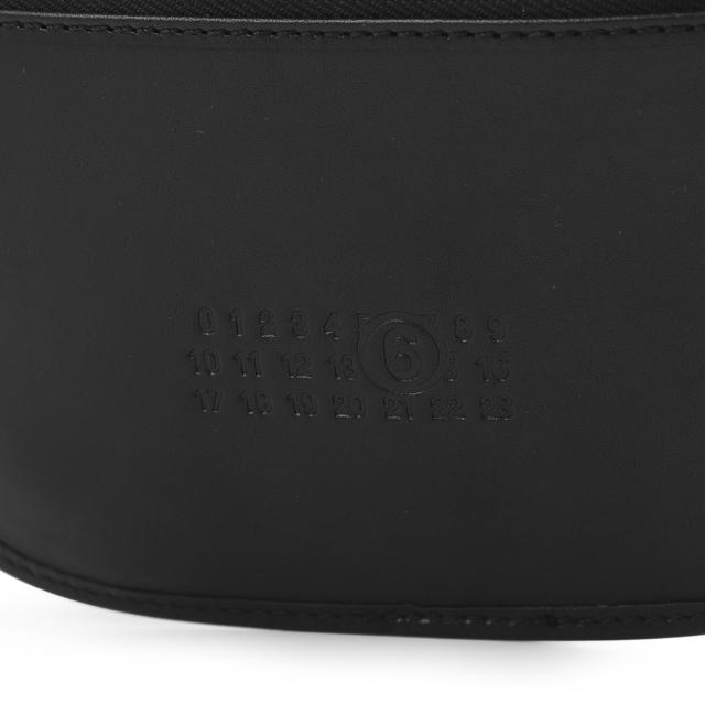 エムエム 6 メゾンマルジェラ MM6 Maison Margiela ショルダーバッグ レディース FLAT SADDLE MINI BAG_9
