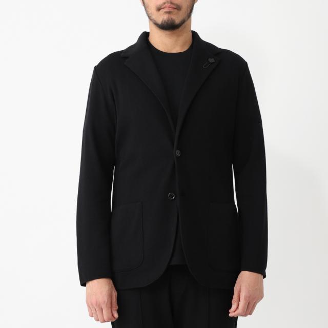 ラルディーニ LARDINI 2つボタン ニットジャケット メンズ_1