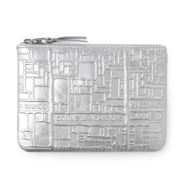 [あす着] コム デ ギャルソン COMME des GARCONS ケース メンズ EMBOSSED LOGOTYPE