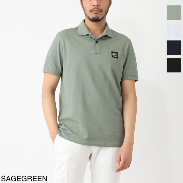 [あす着] ストーンアイランド STONE  ポロシャツ メンズ 22002SC ORGANIC COTTON ELASTANE PIQUE