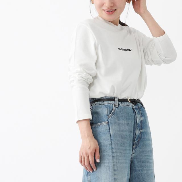 あす着] ジルサンダー JIL SANDER クルーネック 長袖Tシャツ