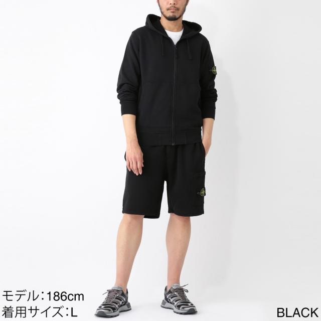 あす着] ストーンアイランド STONE ISLAND ジップアップパーカ メンズ 