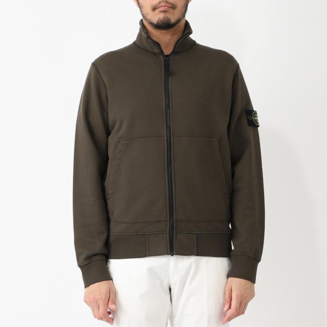 あす着] ストーンアイランド STONE ISLAND ジップアップ スウェット