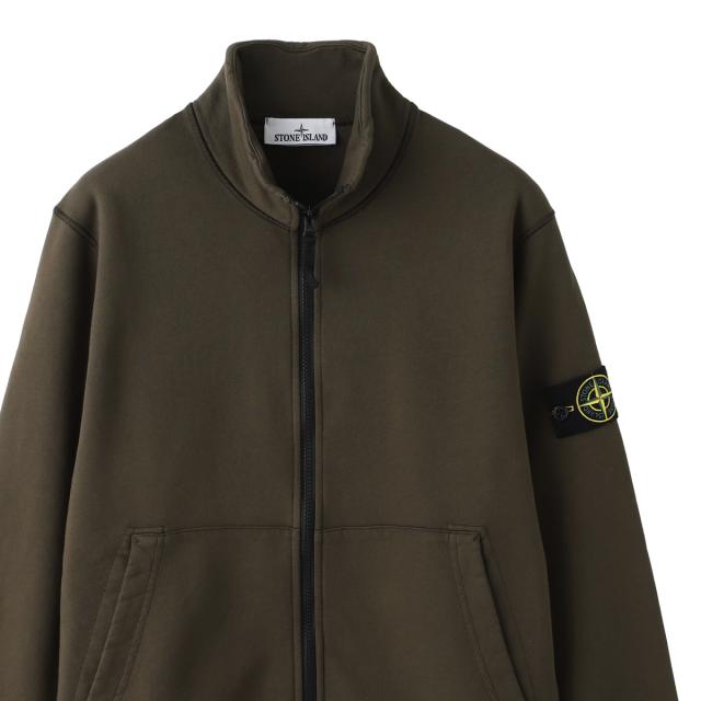 あす着] ストーンアイランド STONE ISLAND ジップアップ スウェット