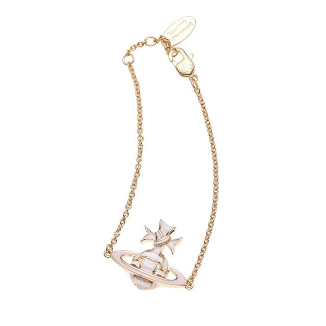 Vivienne Westwood正規品/関税込 RIBBON BAS RELIEFブレスレット RIBBON BAS RELIEF ブレスレット(ブルー系)（レディース