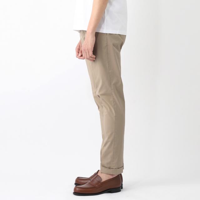 ブリリア BRIGLIA 1949 ワンプリーツ スラックス コットンパンツ