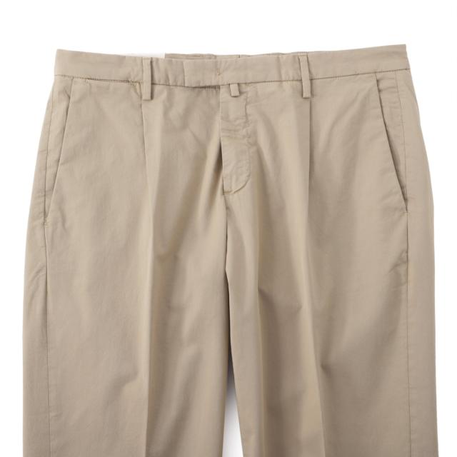 ブリリア BRIGLIA 1949 ワンプリーツ スラックス コットンパンツ