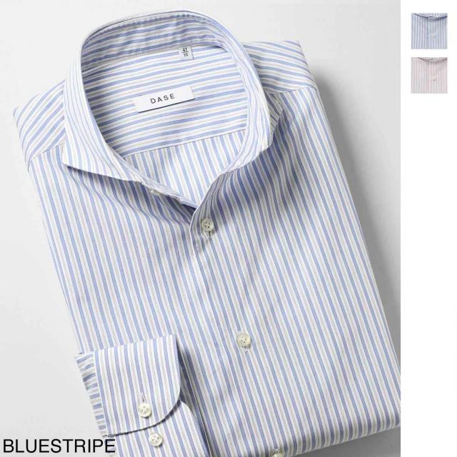 [あす着] デイズ DASE ホリゾンタルカラー シャツ 総柄シャツ メンズ