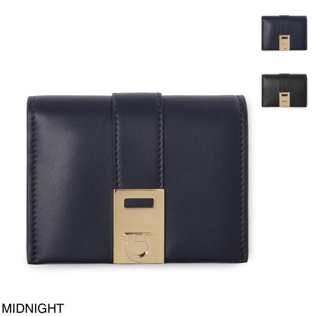 すぐ届く*FERRAGAMO*フェラガモ*Hug 二つ折り財布 あす着] フェラガモ FERRAGAMO 2つ折り財布 小銭入れ付き