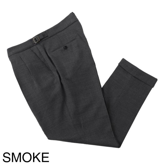 [あす着] ベルウィッチ BERWICH ツープリーツ スラックス ウールパンツ メンズ TROPICAL NATURAL STRETCH あす着] ベルウィッチ BERWICH ツープリーツ スラックス ウールパンツ