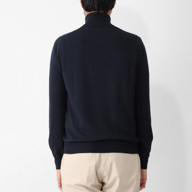 グランサッソ Gran Sasso ハーフジップニット メンズ