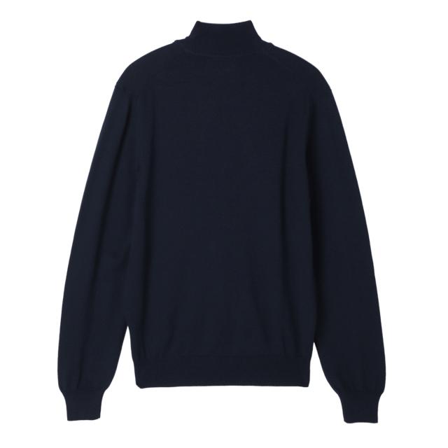 グランサッソ Gran Sasso ハーフジップニット メンズ