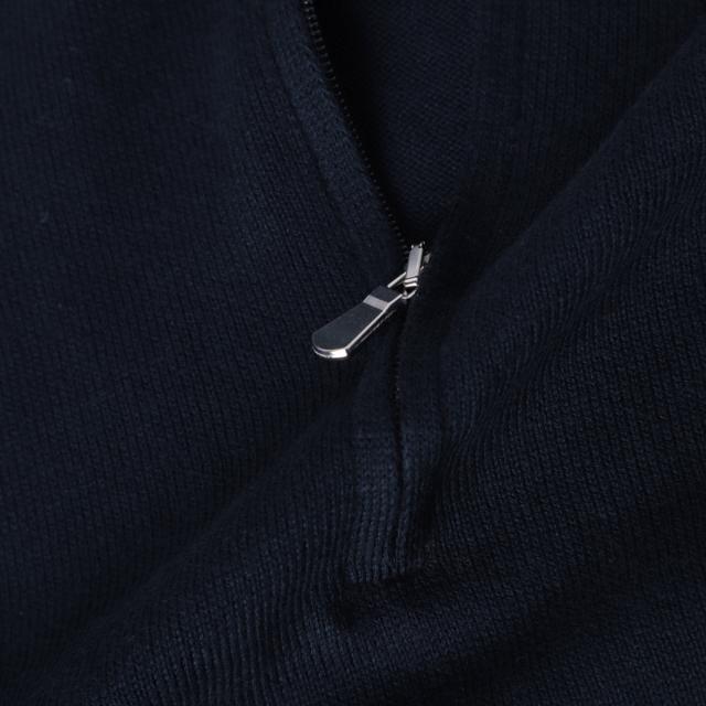 グランサッソ Gran Sasso ハーフジップニット メンズ