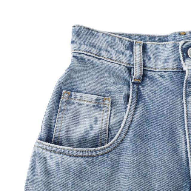 [あす着] メゾンマルジェラ Maison Margiela ジップフライジーンズ レディース DENIM JEANS WITH SLASH DETAILS あす着] メゾンマルジェラ Maison Margiela ジップフライジーンズ