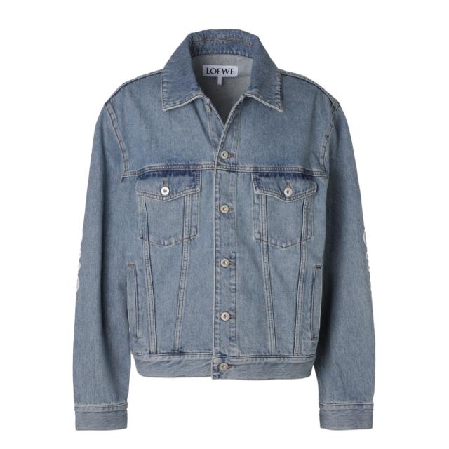 [あす着] ロエベ LOEWE デニムジャケット メンズ ANAGRAM JACKET