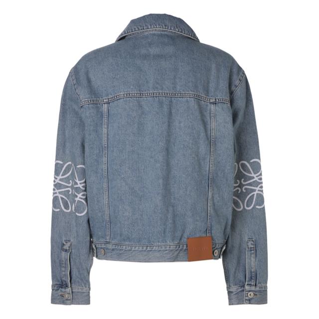 あす着] ロエベ LOEWE デニムジャケット メンズ ANAGRAM JACKET