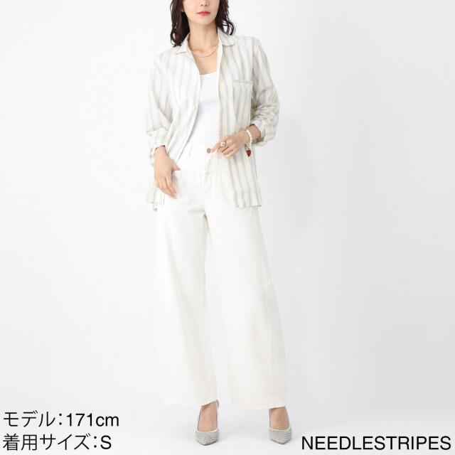 テクラ TEKLA パジャマ シャツ カジュアルシャツ メンズ レディース POPLIN LONG-SLEEVED SHIRT_2