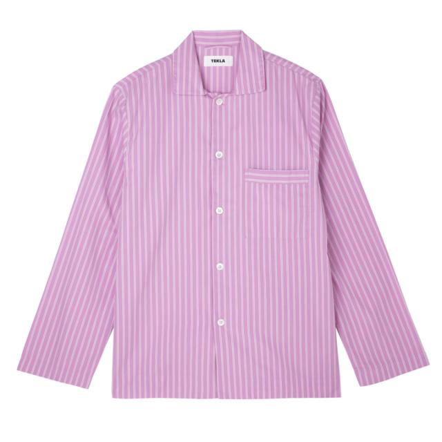 テクラ TEKLA パジャマ シャツ カジュアルシャツ メンズ レディース POPLIN LONG-SLEEVED SHIRT_7