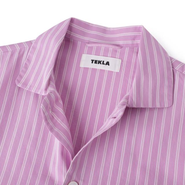 テクラ TEKLA パジャマ シャツ カジュアルシャツ メンズ レディース POPLIN LONG-SLEEVED SHIRT_10
