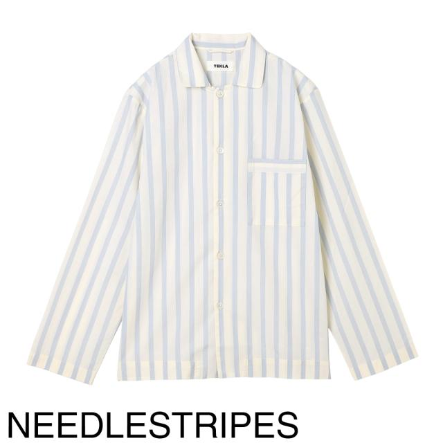 テクラ TEKLA パジャマ シャツ カジュアルシャツ メンズ レディース POPLIN LONG-SLEEVED SHIRT_18