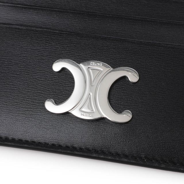 あす着] セリーヌ CELINE カードケース メンズ TRIOMPHE CARD HOLDER
