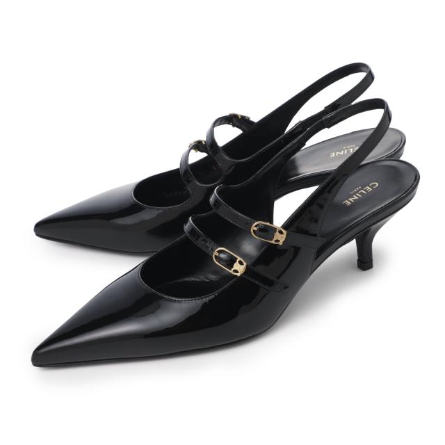 [あす着] セリーヌ CELINE パンプス レディース CELINE JUDY DOUBLE STRAP MARY JANE SLINGBACK あす着] セリーヌ CELINE パンプス レディース CELINE JUDY DOUBLE
