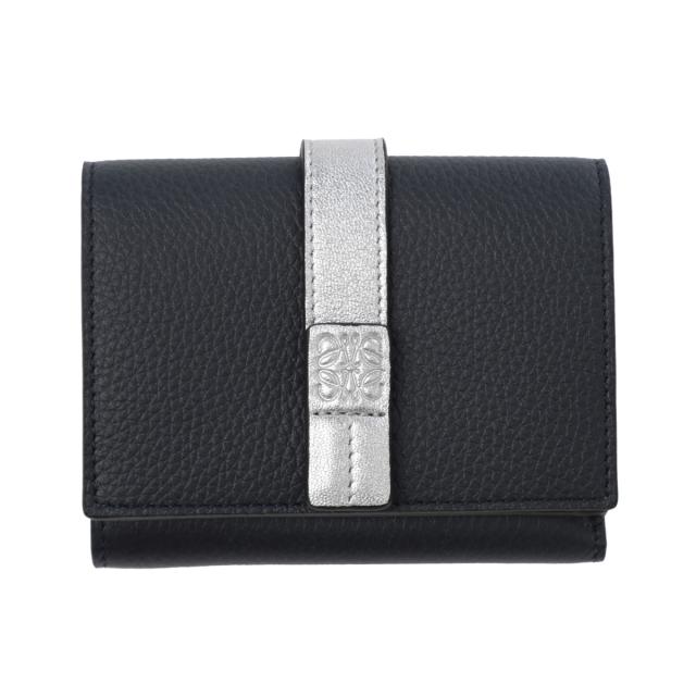 LOEWE(ロエベ) 3つ折り財布 - グレー レザー LOEWE 三つ折り財布