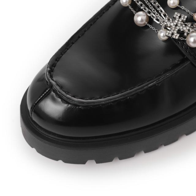 あす着] トリーバーチ TORY BURCH ローファー レディース EMBELLISHED