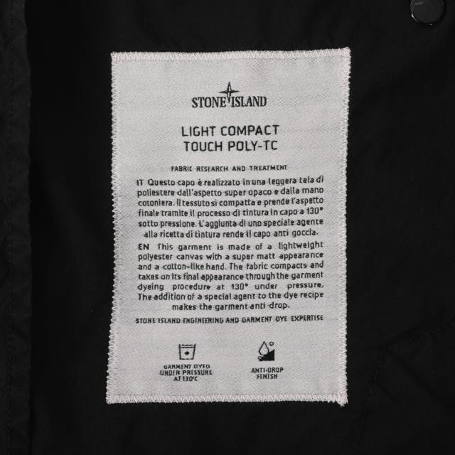 ストーンアイランド STONE ISLAND シャツジャケット メンズ 4100025 LIGHT COMPACT TOUCH POLY-TC_11
