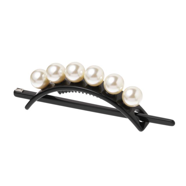 アレクサンドルドゥパリ ALEXANDRE DE PARIS バレッタ レディース TIMELESS LES PERLES OVERSIZE BARRETTE ITALIENNE PERLEE_4