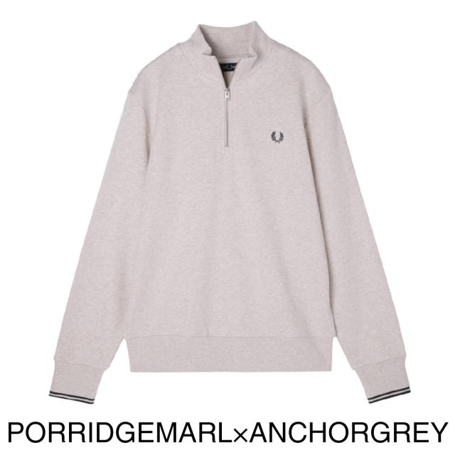 フレッドペリー FRED PERRY ハーフジップ スウェット メンズ_8